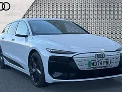 White Used 2025 Audi A6 e-tron Comfort Estate | £72,668