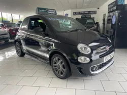 Black Used 2017 Fiat 500 S Hatchback | £6,895 (A bit pricey)