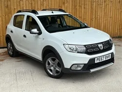 White Used 2017 Dacia Sandero Lauréate Hatchback | £5,590 (Fair price)