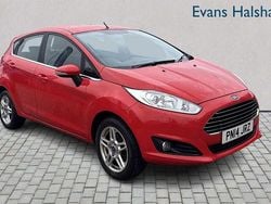 Red Used 2014 Ford Fiesta Zetec Hatchback | £5,250 (Fair price)