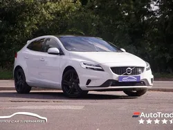 White Used 2018 Volvo V40 R-Design Pro Estate | £14,399 (Fair price)