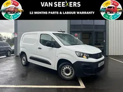 White Used 2023 Peugeot Partner Premium MPV | £10,991 (Fair price)