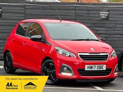 Red Used 2017 Peugeot 108 GT-line Hatchback | £3,999 (Good price)