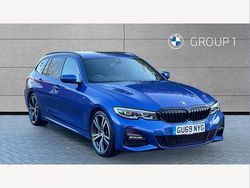 Blue Used 2019 BMW 330 M Sport Estate | £32,420