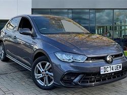 Smokey grey metallic Used 2025 VW Polo R-line Hatchback | £21,433 (Fair price)