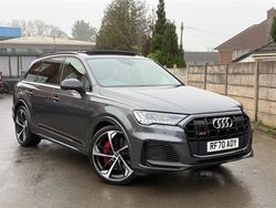 Grey Used 2021 Audi SQ7 Black Edition SUV | £46,985 (Expensive)