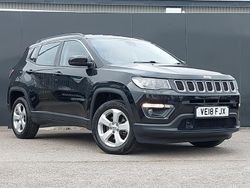 Black Used 2018 Jeep Compass Longitude SUV | £10,498 (Fair price)