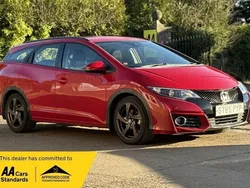Red Used 2015 Honda Civic SE Plus Estate | £5,990 (Fair price)