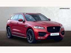 Red Used 2020 Jaguar F-Pace R-Sport SUV | £28,295 (A bit pricey)