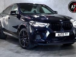 Black Used 2021 BMW X6 M Competition Edition SUV | £74,490