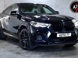 Black Used 2021 BMW X6 M Competition Edition SUV | £74,490