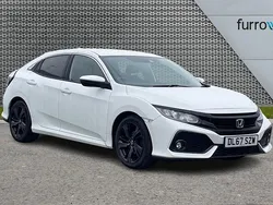White Used 2017 Honda Civic SR Hatchback | £8,995 (Good price)