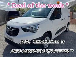 White Used 2019 Vauxhall Combo Edition MPV | £5,975 (Good price)