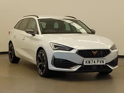 White New 2024 Cupra Leon Estate | £23,998 (Good price)