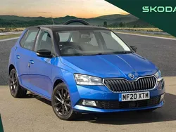 Race blue metallic black magic pearl effect Used 2020 Skoda Fabia SE Hatchback | £12,495 (Fair price)
