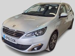 Silver Used 2016 Peugeot 308 Allure Estate | £6,995 (Fair price)