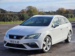White Used 2017 Seat Leon FR Estate | £8,995 (Fair price)