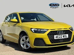 Yellow Used 2022 Audi A1 Sportback Design Hatchback | £16,995 (Good price)