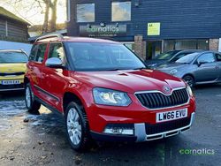Red Used 2017 Skoda Yeti SE L SUV | £10,650 (Fair price)