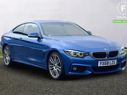 Blue Used 2018 BMW 420 M Sport Coupe | £16,999 (Fair price)