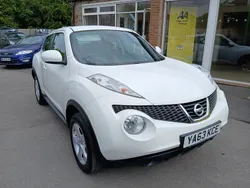 White Used 2014 Nissan Juke Visia SUV | £2,995 (Good price)