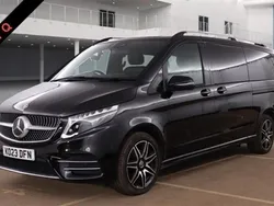 Black Used 2023 Mercedes V300 AMG line MPV | £61,500