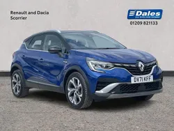 Blue/black Used 2021 Renault Captur R.S. SUV | £16,500 (Fair price)