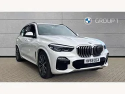 White Used 2019 BMW X5 M Sport SUV | £31,895 (Good price)