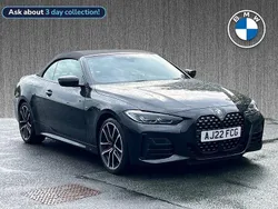 Black Used 2022 BMW M440 M Sport Sedan | £35,599 (Fair price)