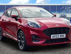 Red Used 2023 Ford Puma Gen-E ST-Line X Hatchback | £17,895 (Fair price)