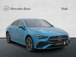 Blue Used 2025 Mercedes CLA250e Executive Sedan | £30,500 (A bit pricey)