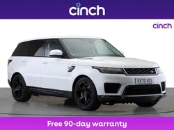 White Used 2020 Land Rover Range Rover Sport HSE SUV | £31,599 (Fair price)
