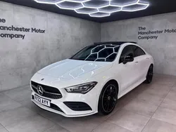 White Used 2022 Mercedes CLA200 AMG Line Premium Plus Coupe | £26,490 (Expensive)