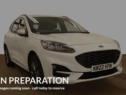 White Used 2022 Ford Kuga ST-Line SUV | £16,170 (Fair price)