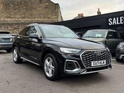 Black Used 2021 Audi Q5 Sportback S-Line SUV | £27,595 (Good price)