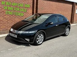 Black Used 2007 Honda Civic Sport Hatchback | £1,995 (Fair price)