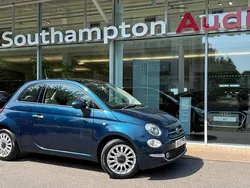 Blue Used 2018 Fiat 500 Lounge Hatchback | £7,200 (Fair price)