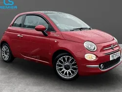 Red Used 2021 Fiat 500 Dolcevita Hatchback | £9,395 (Fair price)