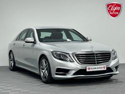 Silver Used 2015 Mercedes S350 AMG line Sedan | £19,995