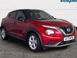Red Used 2021 Nissan Juke N-Connecta SUV | £13,345 (Fair price)