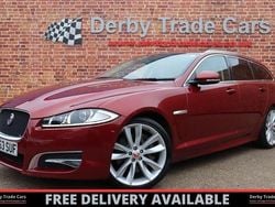 Red Used 2013 Jaguar XF Sportbrake Portfolio Estate | £9,490 (Fair price)