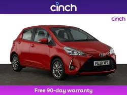 Red Used 2020 Toyota Yaris Hatchback | £9,899 (Good price)