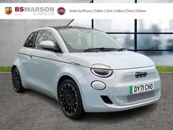 Blue Used 2021 Fiat 500e La Prima Hatchback | £14,495 (Fair price)