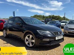 Black Used 2017 Seat Leon FR Hatchback | £7,399 (Fair price)