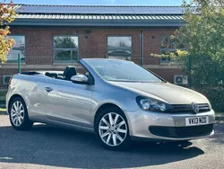 Silver Used 2013 VW Golf Cabriolet SE Cabriolet | £5,225 (Good price)