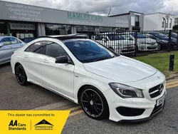White Used 2013 Mercedes CLA180 AMG Sedan | £9,000 (Fair price)