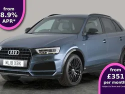 Blue Used 2018 Audi Q3 Black Edition SUV | £18,860 (Fair price)