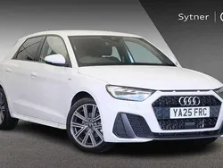 White Used 2025 Audi A1 S-Line Hatchback | £24,311 (Fair price)