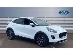 White Used 2023 Ford Puma Gen-E Titanium SUV | £15,459 (Fair price)