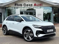 New 2025 Audi Q4 e-tron Black Edition SUV | £38,990 (Expensive)